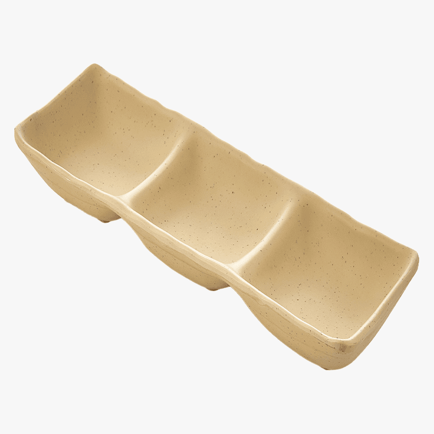 Термостар матовый тройной соусник